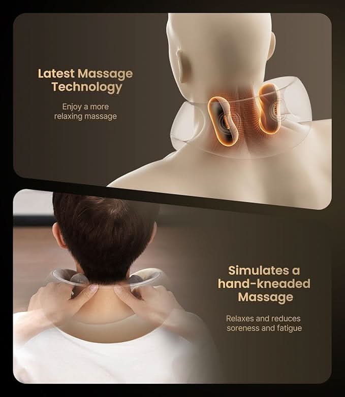 RENPHO Neck Massager with Heat [2025 Upgraded]