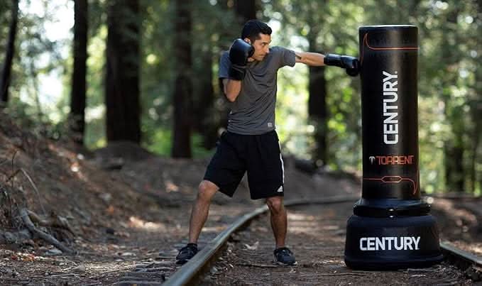 Century TORRENT T1 Black (Pack of 2, Base 1021612B) | Freestanding Punching Bag
