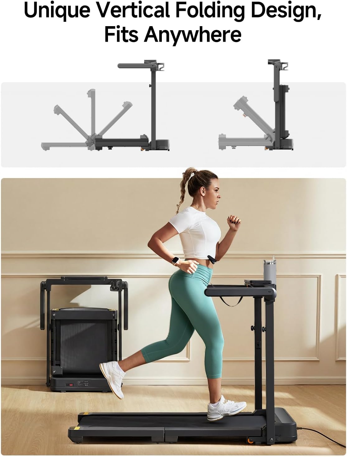 Kingsmith MX10 Vertical Fold Walkingpad Treadmill