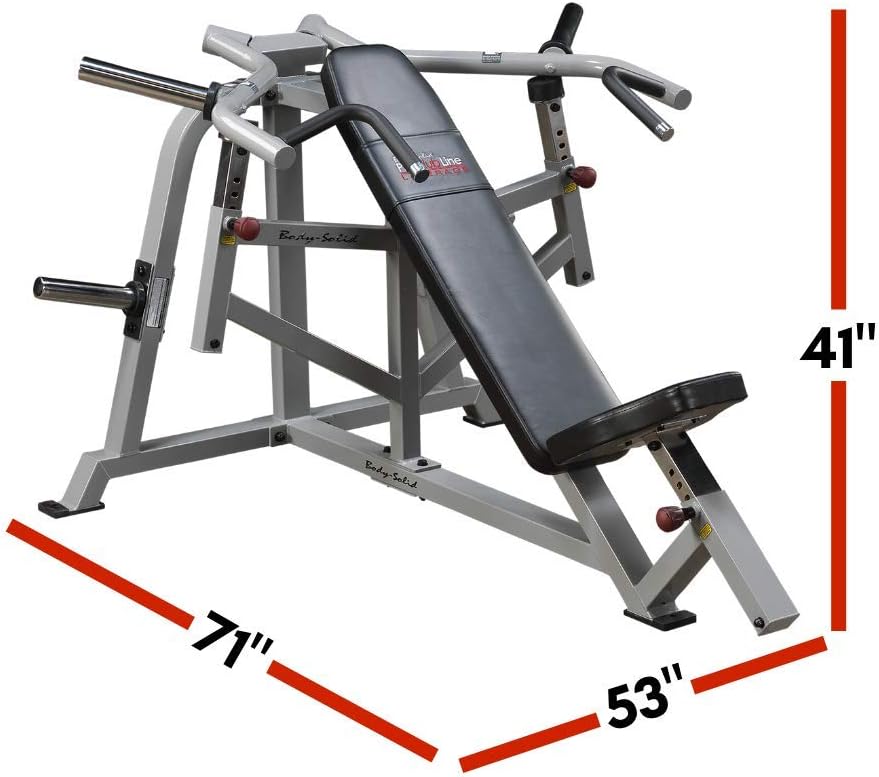 Body Solid LVIP Leverage Incline Press – Chest & Shoulder Trainer