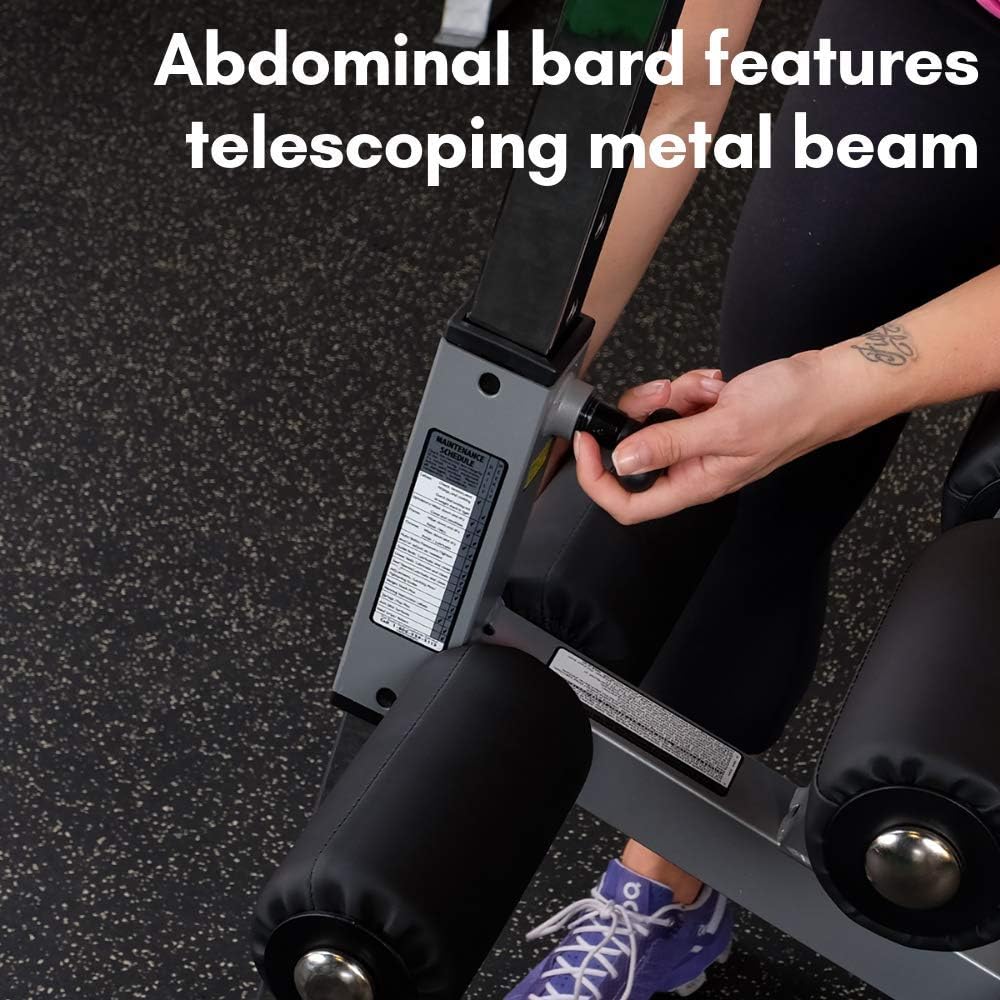 Body Solid GAB60 Adjustable Ab Board – 12‑Level Core Machine