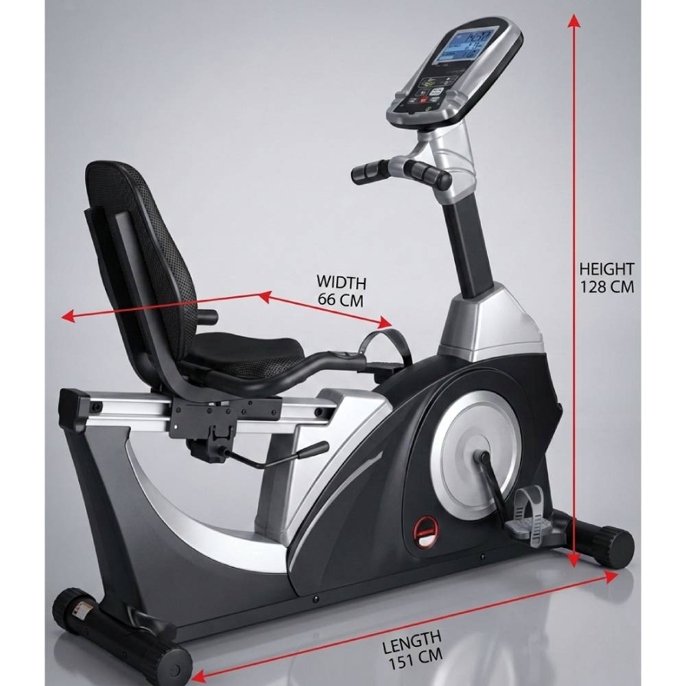 MF Commercial Recumbent Bike BXZ-6500L Self-Generating 150kg