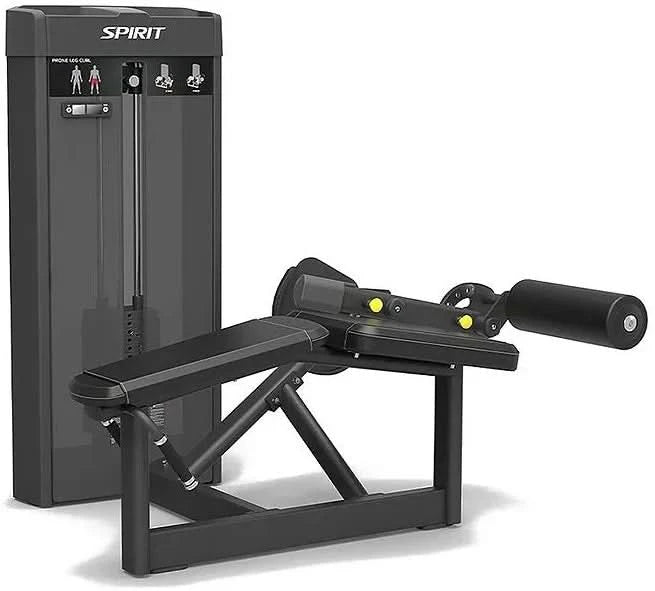 Spirit Fitness SP-4318 Prone Leg Curl – Commercial Hamstring Trainer