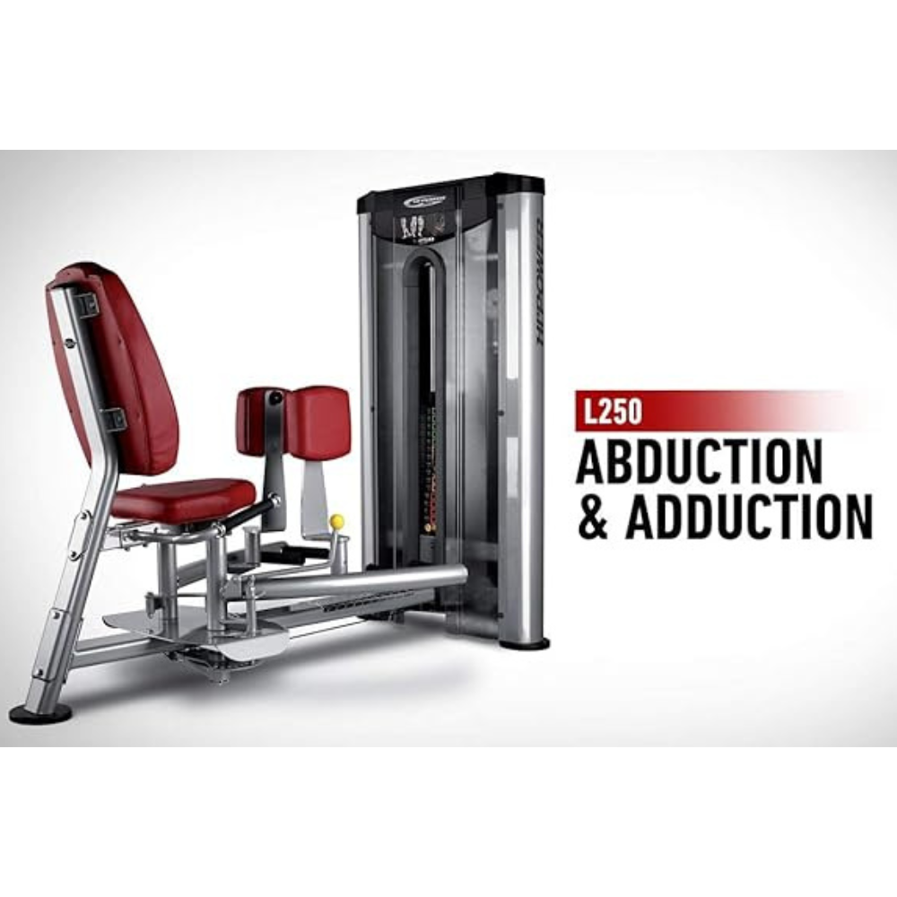 BH Fitness, Abduction And Adduction, L250, Silver