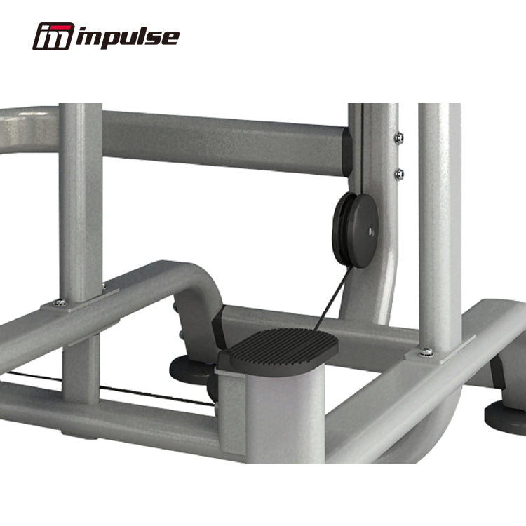 Impulse Fitness Assisted Chin Dip Combo Machine IT9520 – Silver & Black | Pull-Up & Dip Trainer
