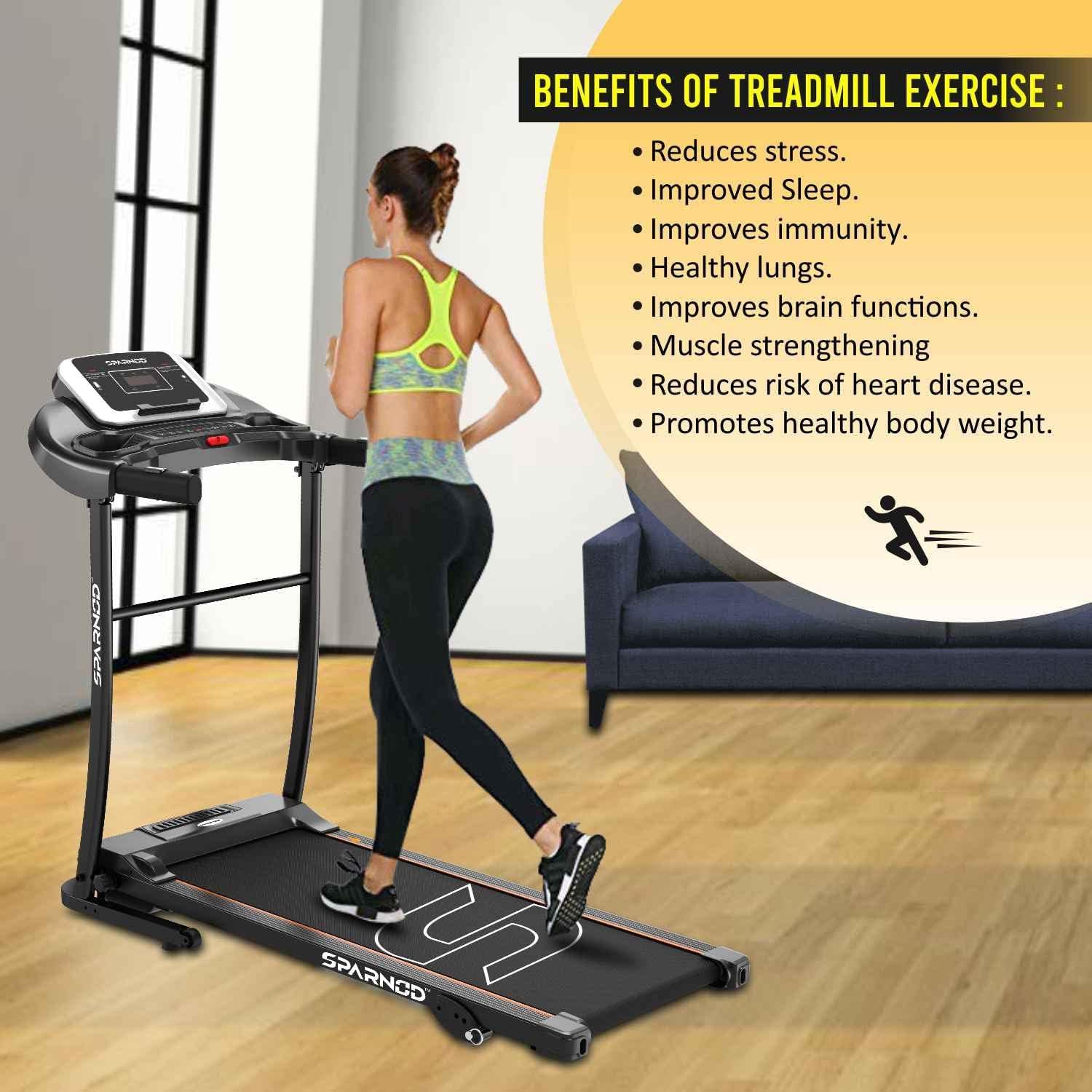 Sparnod Fitness, Home Use Treadmill, STH-1250