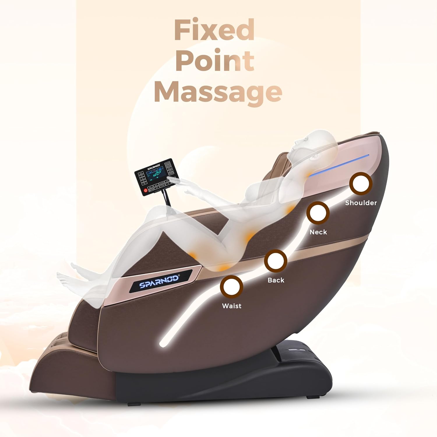 Sparnod Fitness Deluxe Massage Chair, deluxe