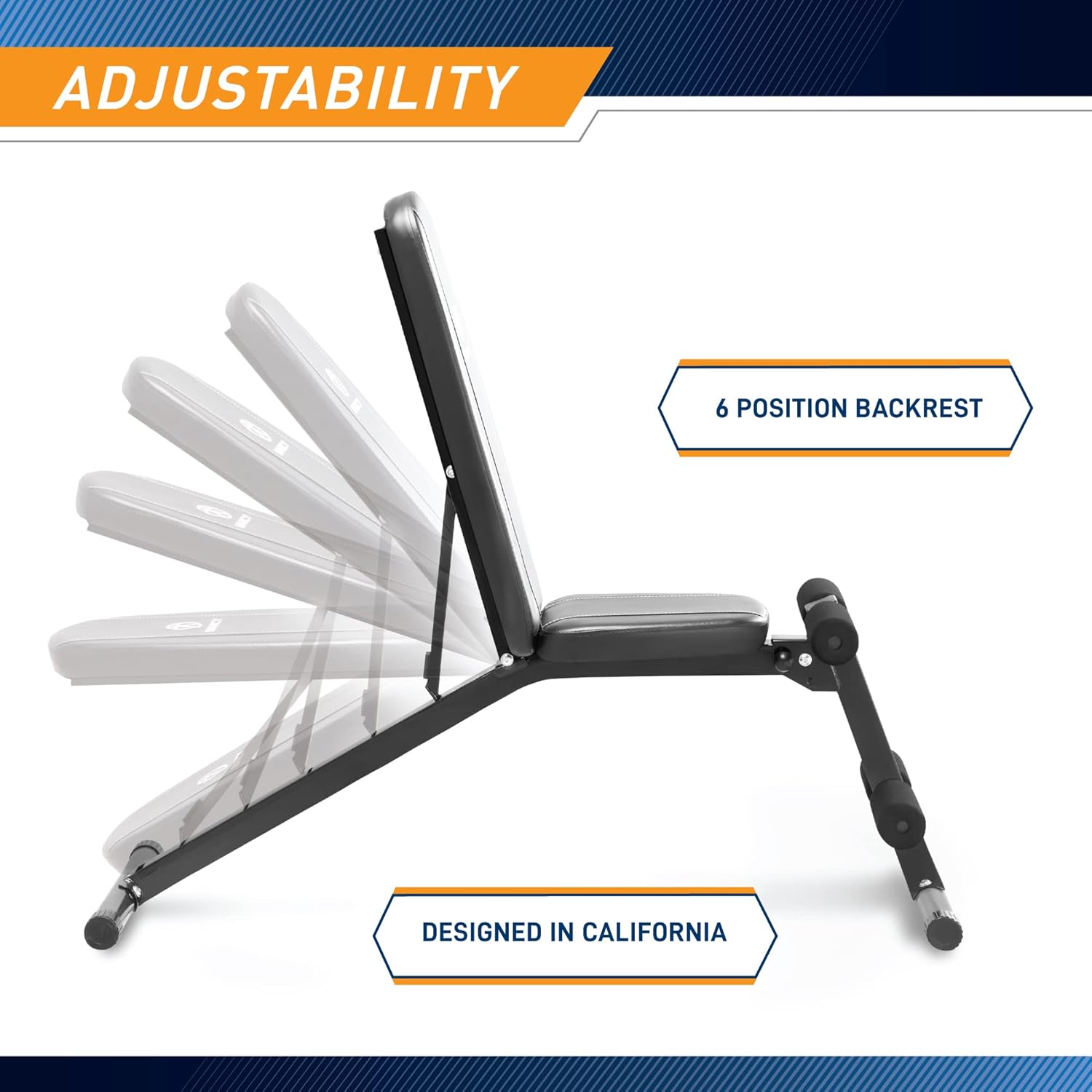 Marcy, Multi-Utility Weight Bench, Sb-10115, Black