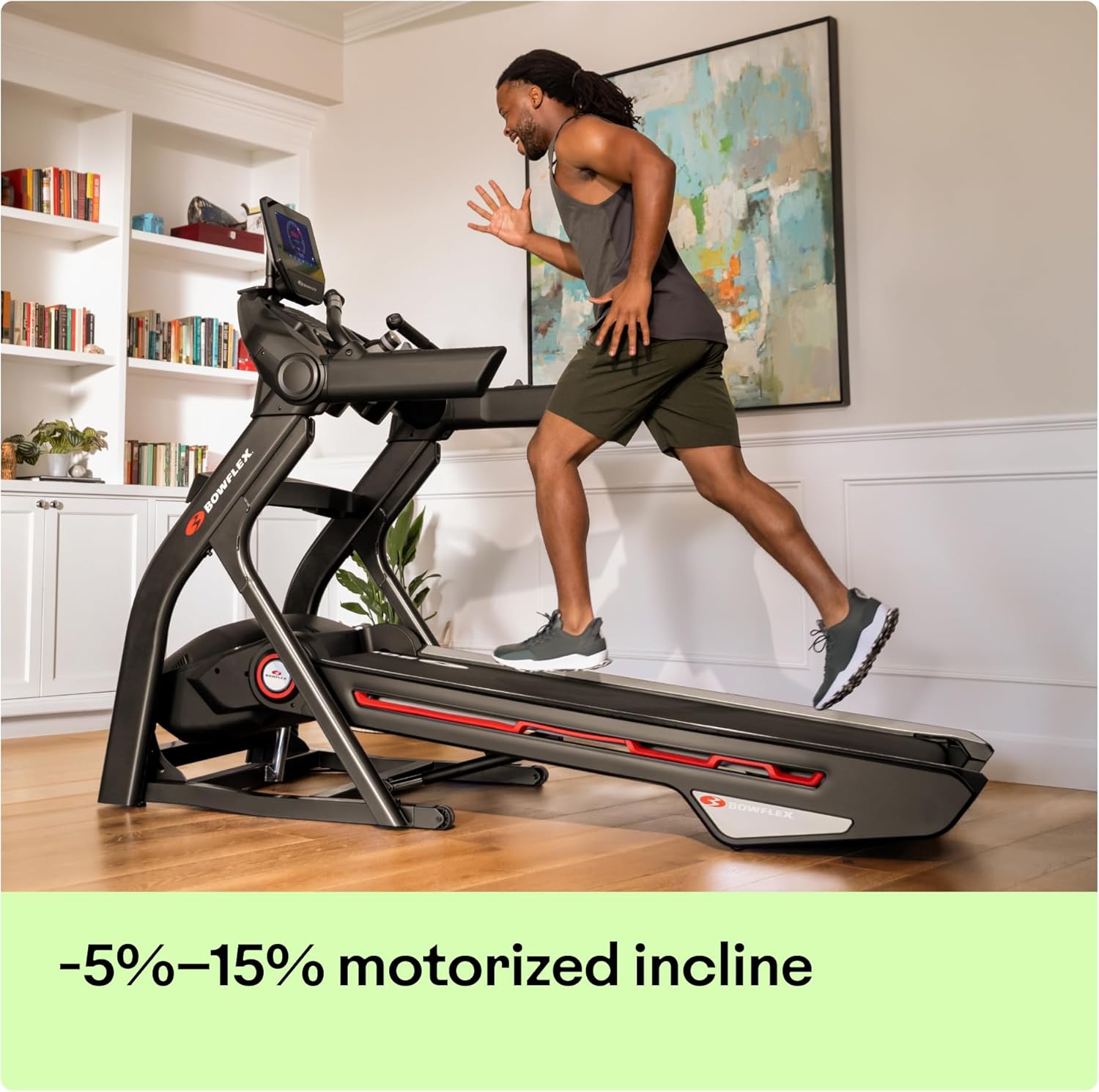 Bowflex Treadmill 25 | Incline Treadmill 15 Levels With 10'' HD Touch Screen