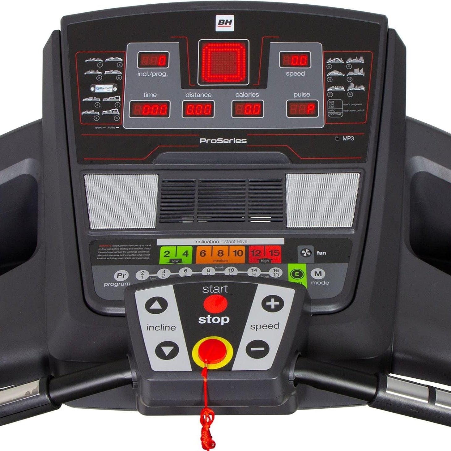 BH Fitness, 3.5 HP RC Magna Treadmill, G6509I