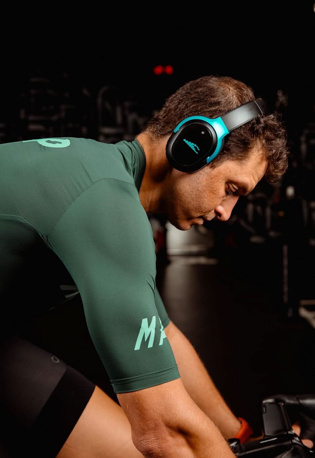 H2O RIPT ULTRA Performance Sport Headphones - 100% Sweatproof with Active Noise Cancellation, 50H Battery, Interchangeable Washable Cushions, Bluetooth, Mic, and Travel Case