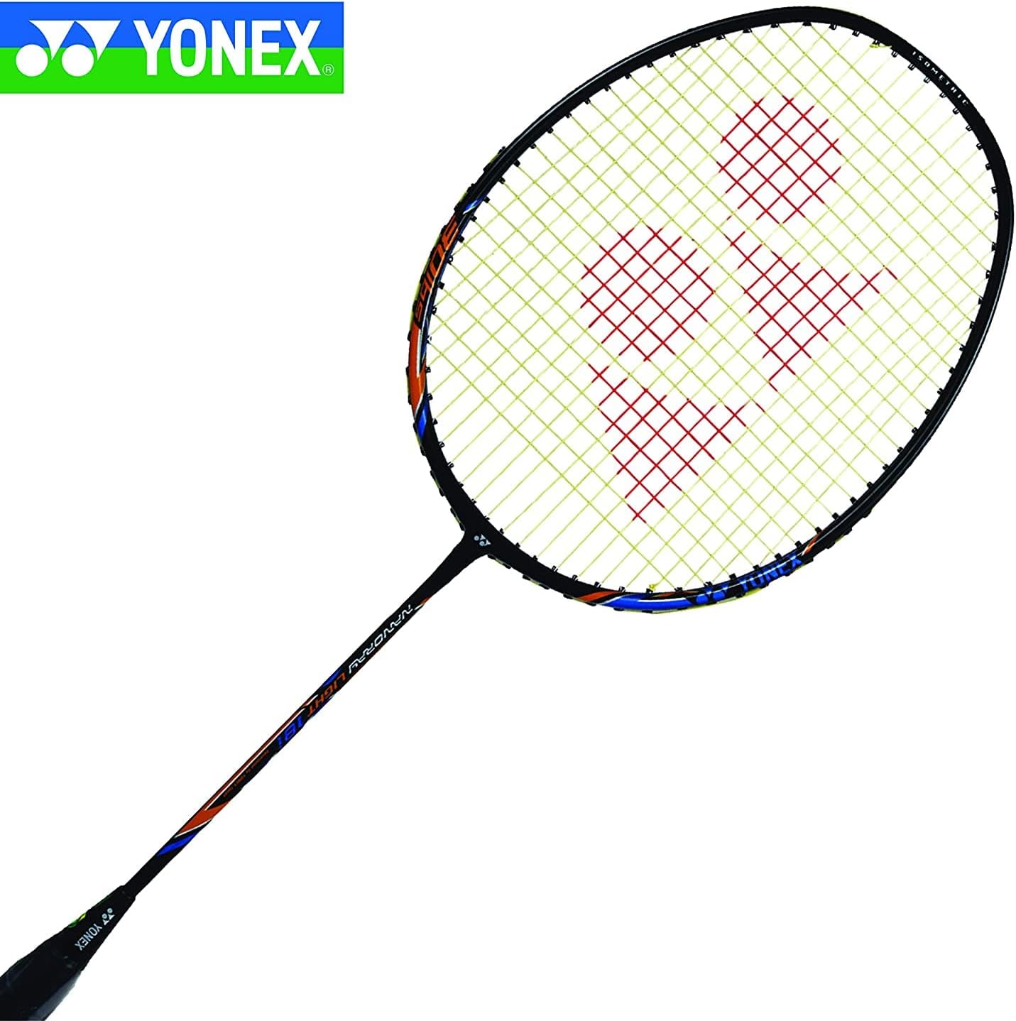 Yonex Nanoray 18i Graphite Badminton Racket, Strung