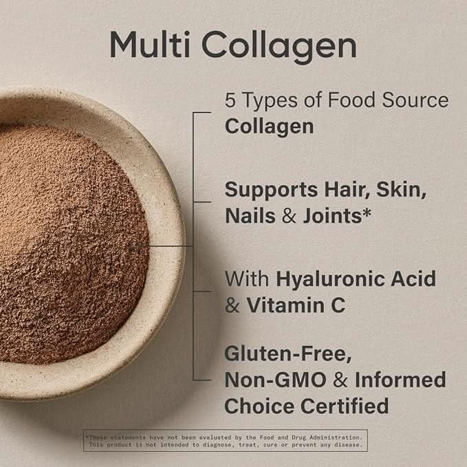 Multi Collagen Protein Powder (Types I, II, III, V & X)