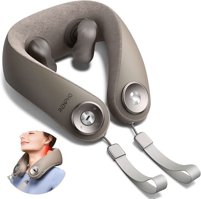 RENPHO Neck Massager with Heat [2025 Upgraded]