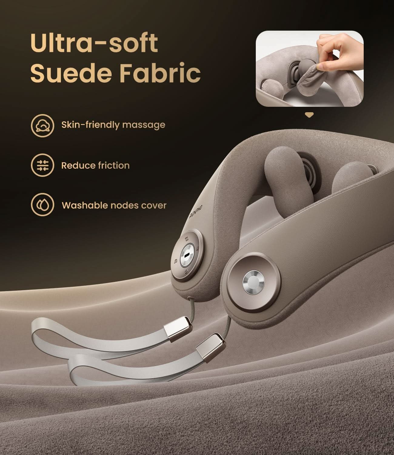 RENPHO Neck Massager with Heat [2025 Upgraded]