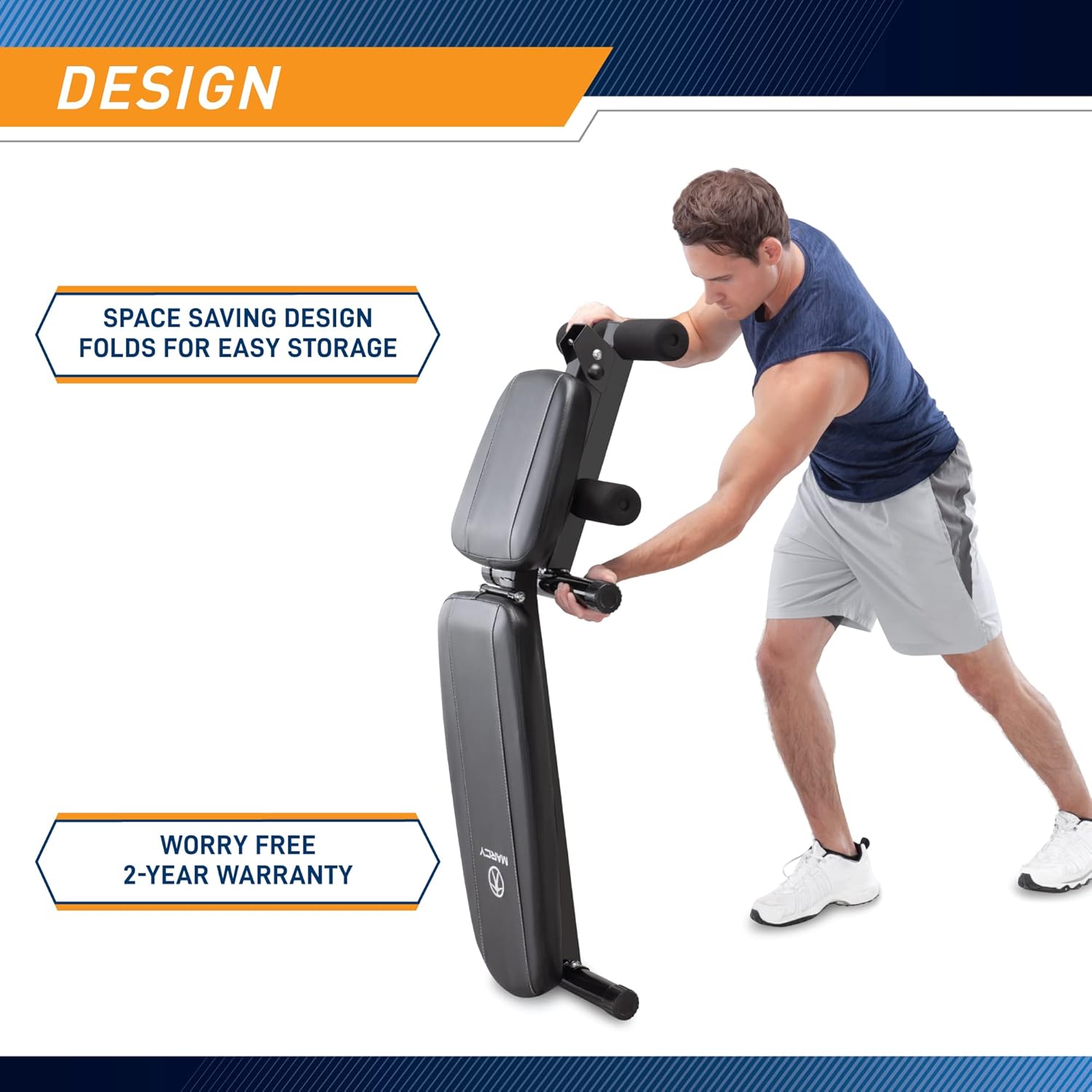 Marcy, Multi-Utility Weight Bench, Sb-10115, Black
