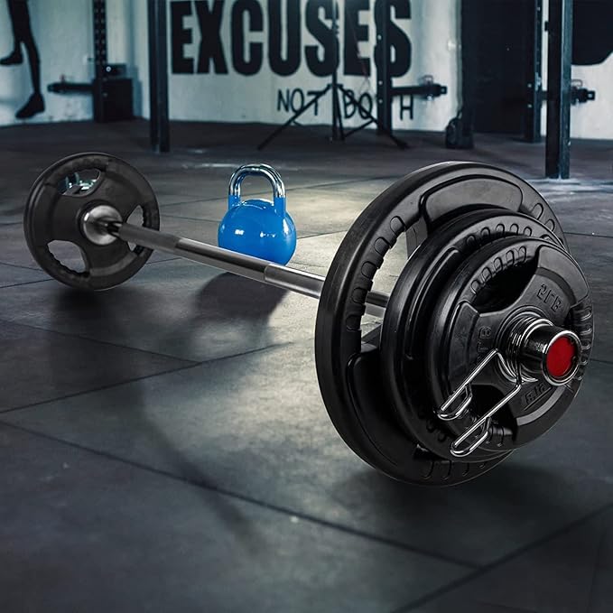 MF Olympic Rubber Weight Plates, MF-0093, 2.5 Kg to 25Kg, Sold as Piece