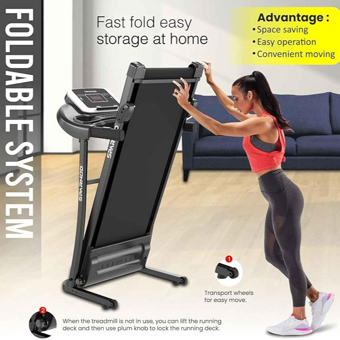 Sparnod Fitness, Home Use Treadmill, STH-1250