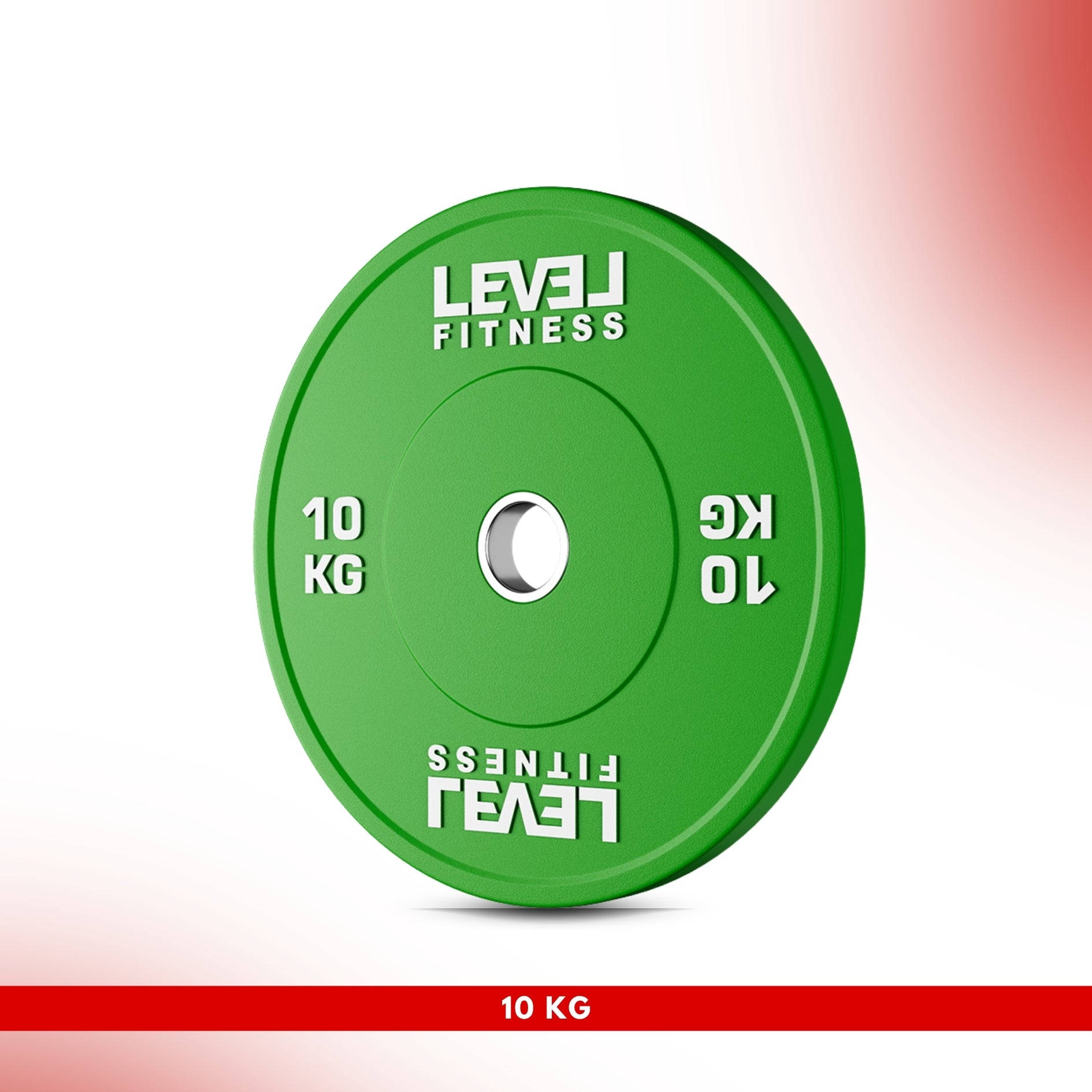 Level Fitness Color Bumper Plates 5 Kg to 25 Kg 10 KG