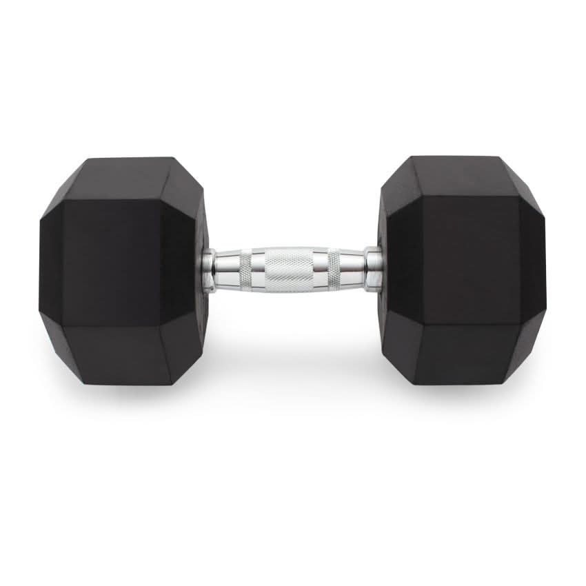 TA Sport Rubber Hex Dumbbell Pair, 2.5 KG To 50 KG, Sold as Pair