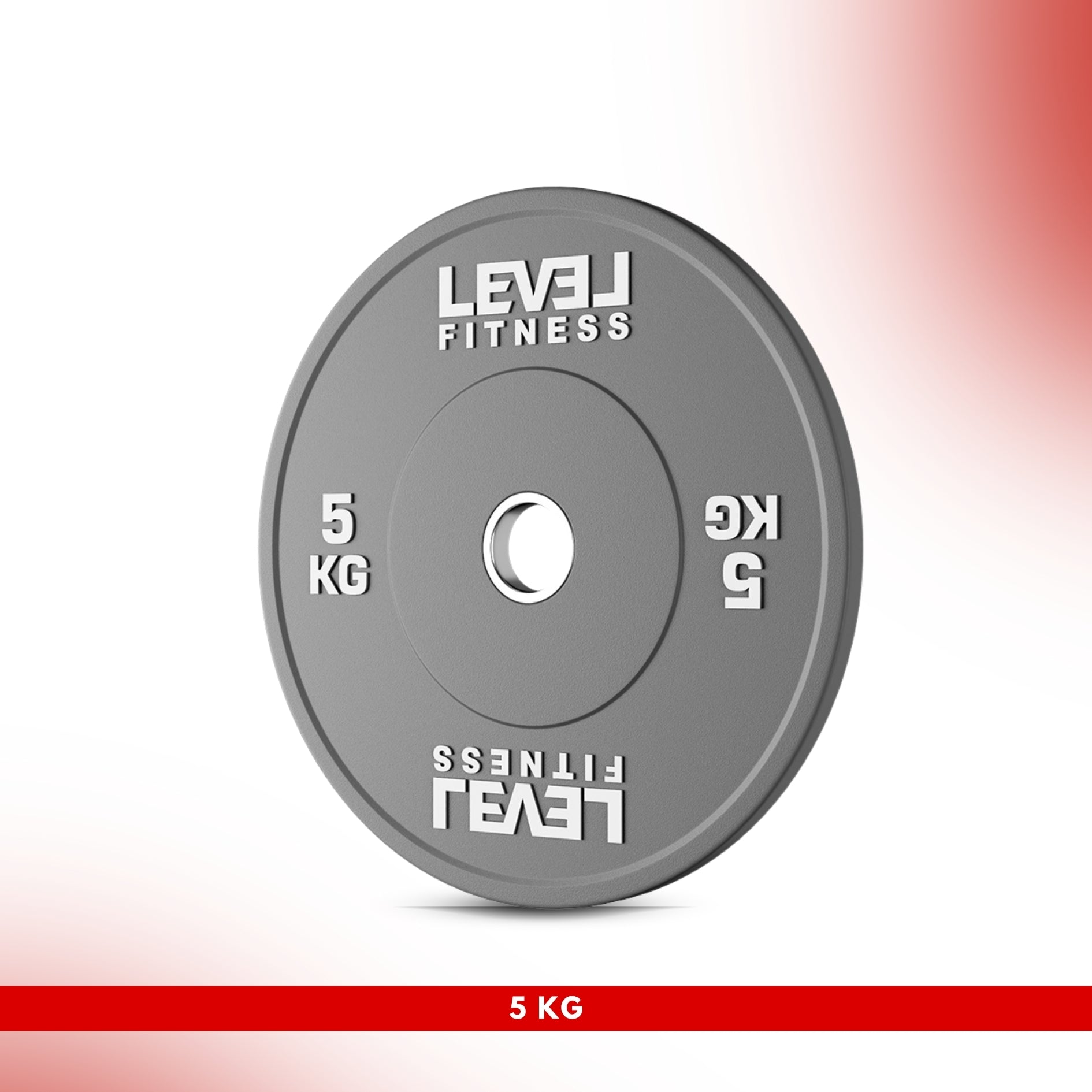 Level Fitness Color Bumper Plates 5 Kg to 25 Kg 5 KG