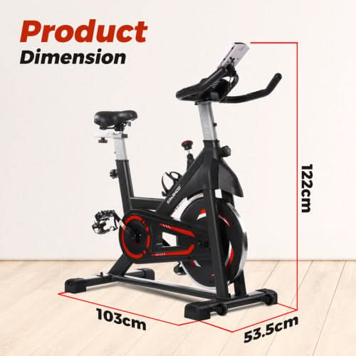 Sparnod Fitness Exercise Bike With 13 Kg Heavy-Duty Flywheel, SSB-11