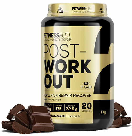 TWB Plant Based Post Workout Protein, Dark Chocolate