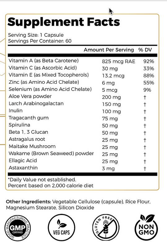 TWB IMMUNE PRO+ Optimal Immune Support | Glyconutrient Supplement