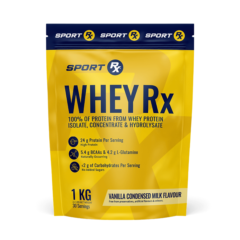 WHEY Rx | Whey Protein for Muscle Recovery, Lean Muscle Support, and Daily Protein Intake Vanilla Condensed Milk