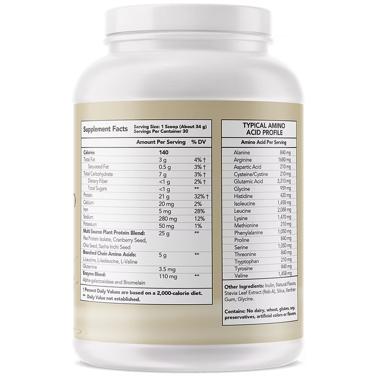 TWB Plant Protein – Vanilla
