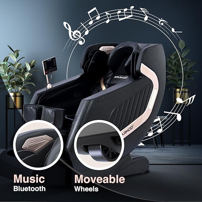 Sparnod Fitness Deluxe Plus Massage Chair, Deluxe Plus