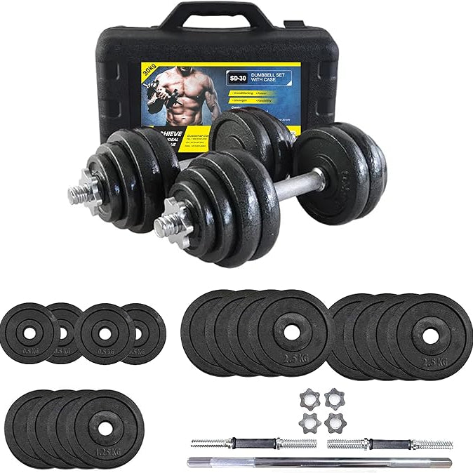 Sparnod Fitness Dumbbell Set With Case, SD-30