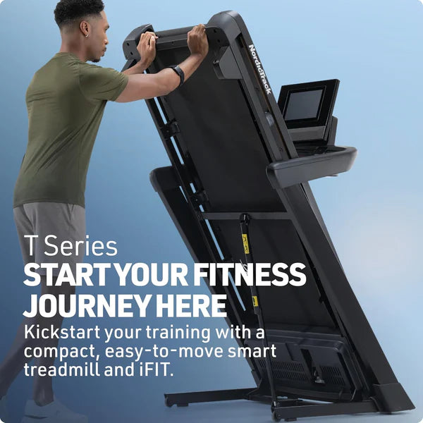 NordicTrack T Series 8 Treadmill - 2025 Model | Powerful, Quiet, and Efficient.