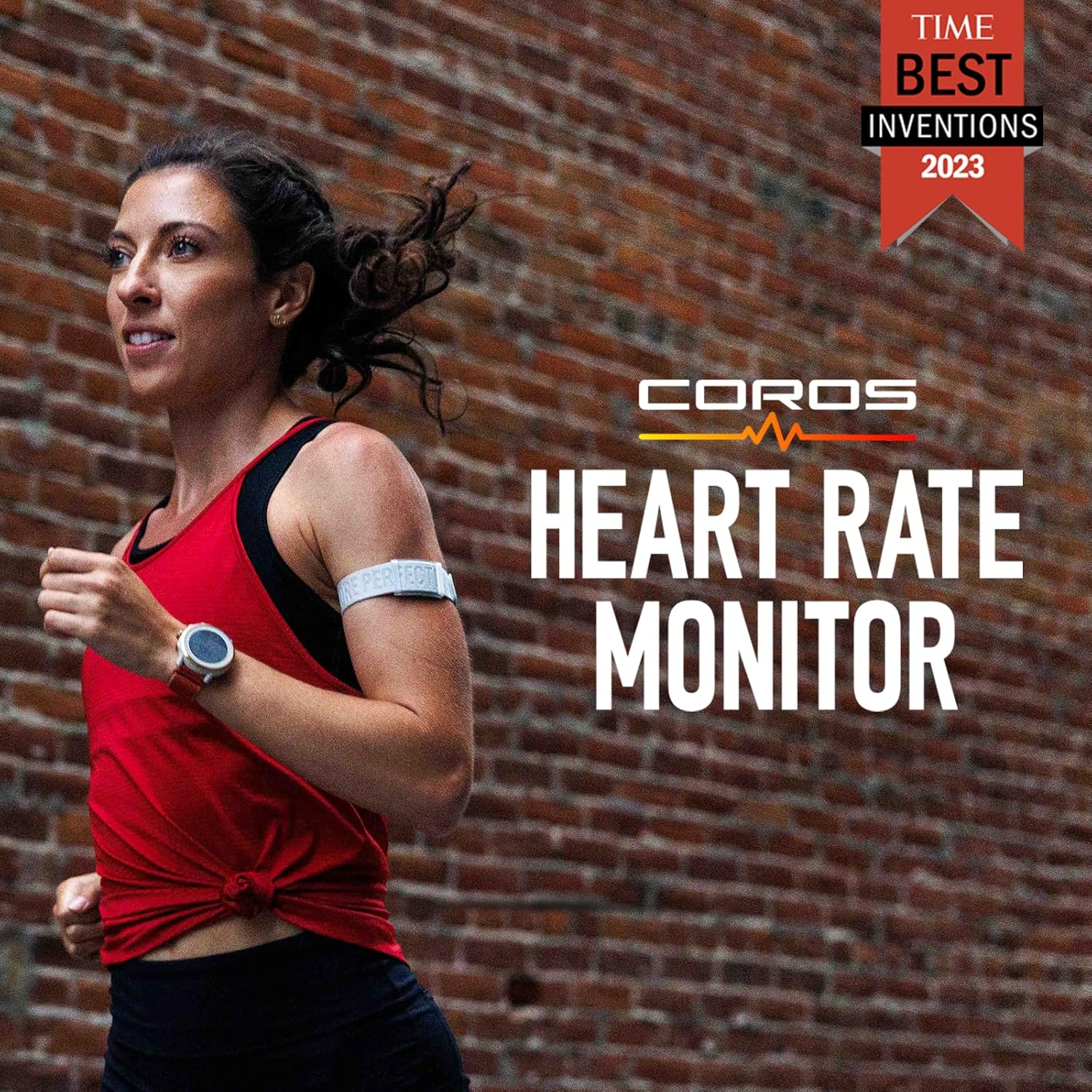 COROS Heart Rate Monitor, Comfort, Easy to wear, Auto-wear Detection, Advanced Sensor, Precise Data, Bluetooth, 38 Hours Battery Life