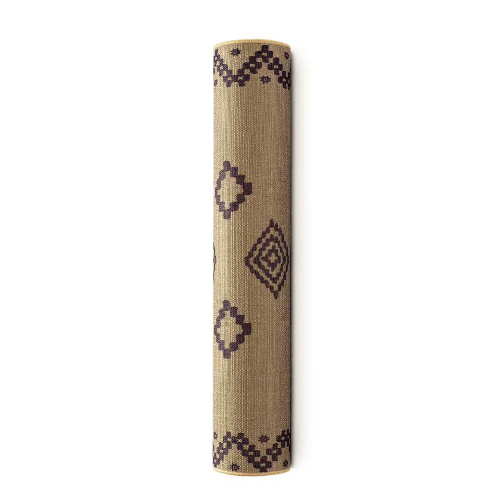 Ukiyo Jute Rug (Yoga Mat) - " Moroccan"