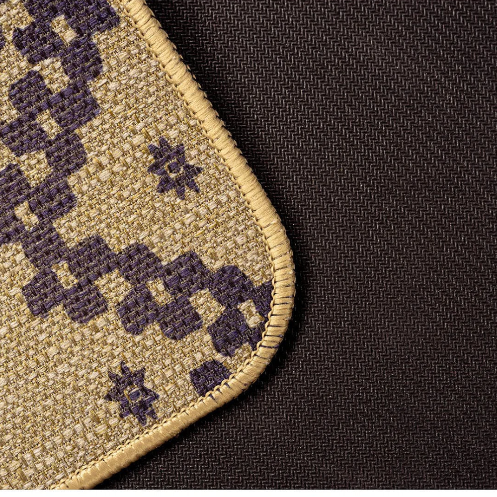 Ukiyo Jute Rug (Yoga Mat) - " Moroccan"