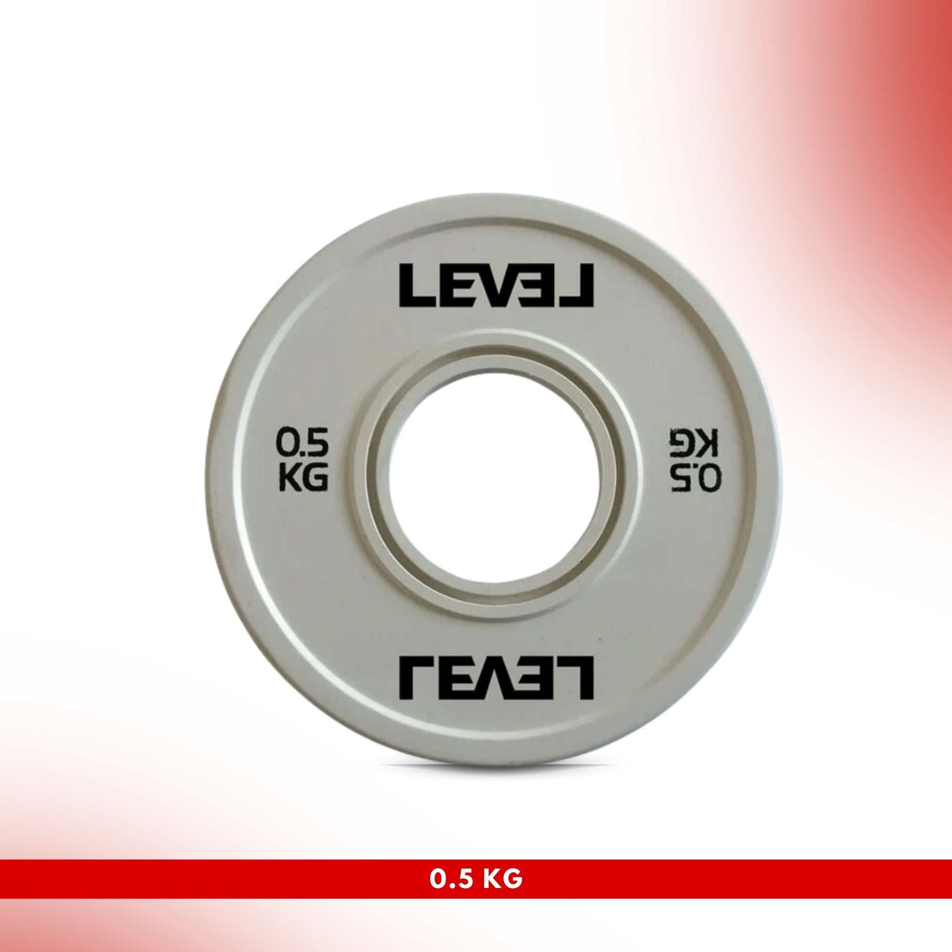 Level Fitness Fractional Bumper Weight Plates 0.5 kg to 2.5 Kg - Sold as Per Piece 0.5 KG