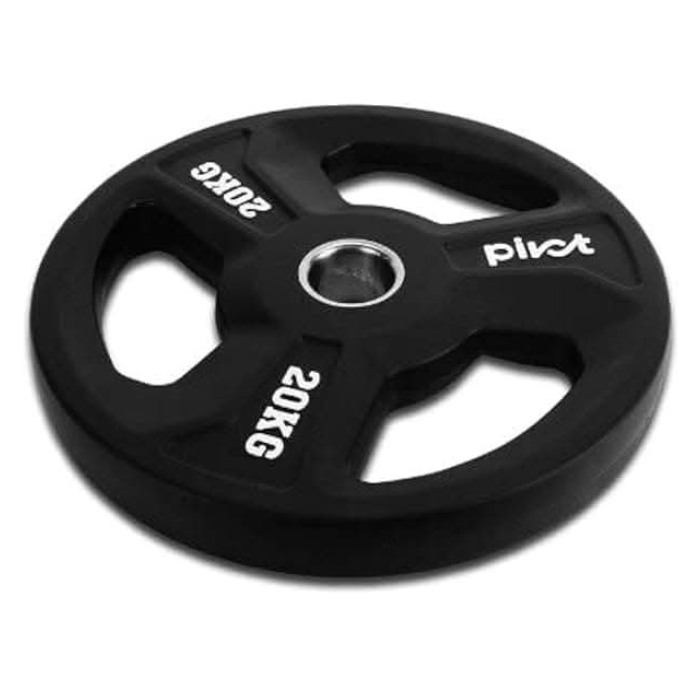 Ta Sport, Olympic Rubber Plate, P2470, Black