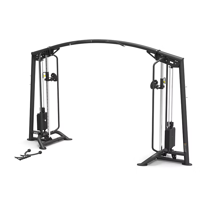 Spirit Fitness Cable Crossover – Dual 136 kg Weight Stack Trainer