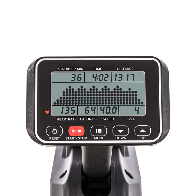 Spirit Fitness CRW800+ Rower – Smooth, Adjustable, Commercial-Grade