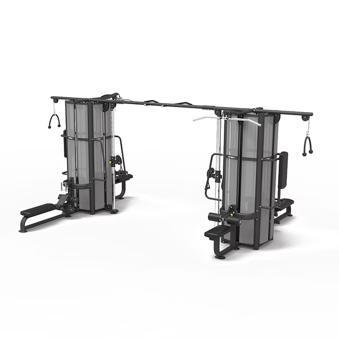 Spirit Fitness Multi Jungle 8 Stack with bridge