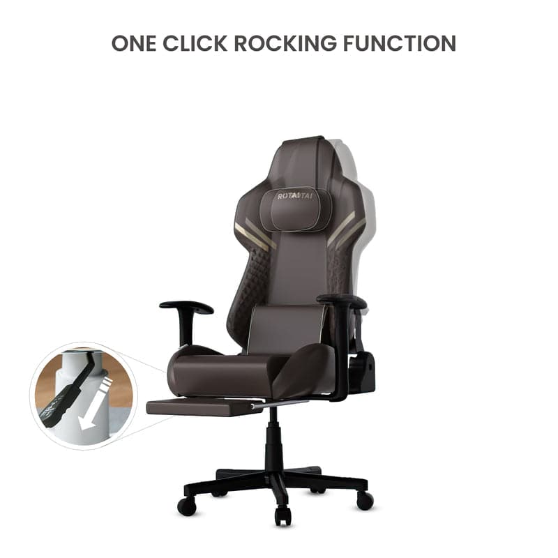 Rotai Office/Gaming Massage Chair (Brown)