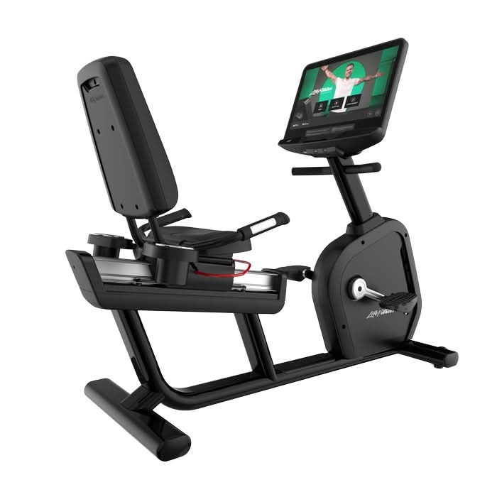 Life Fitness Aspire Lifecycle Recumbent Exercise Bike with SE4 Console