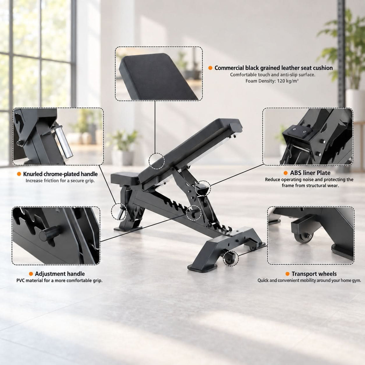 Axox Fitness R5 Pro Functional Trainer with Adjustable Bench – Dual 90KG Weight Stacks