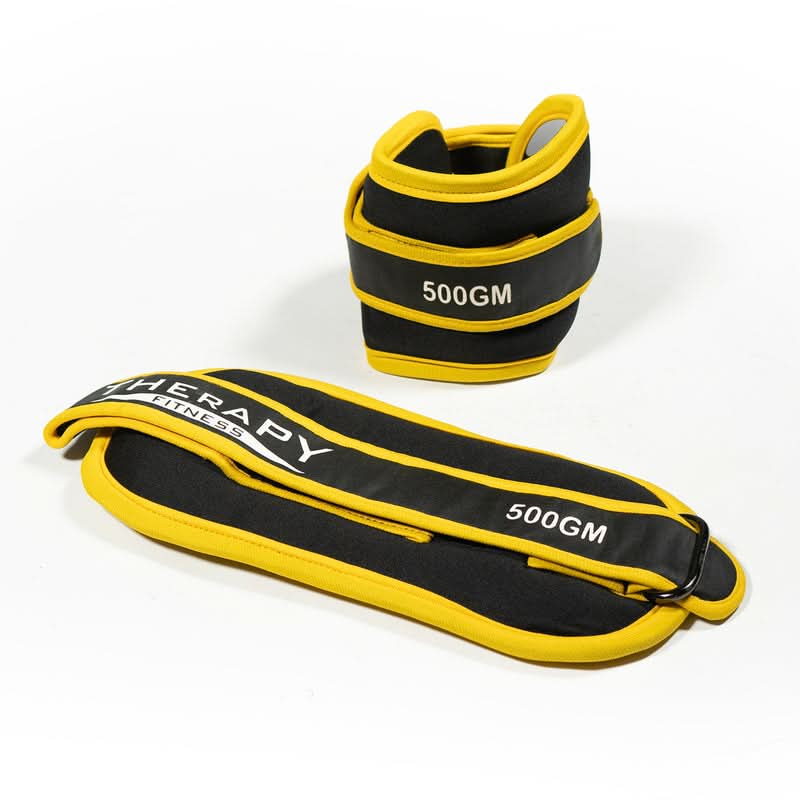 Therapy Fitness Ankle Weight (Yellow/Black) - 500grams