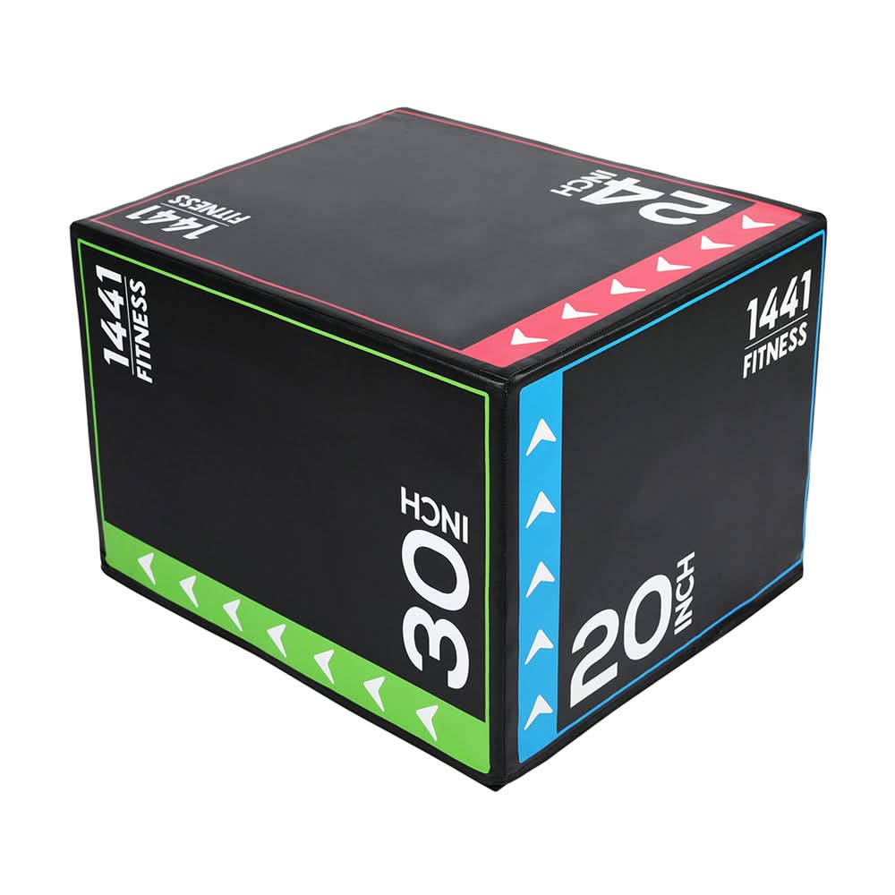 3 In 1 Box 1441 Fitness 3 in 1 Foam Plyometric Box (Plyo box)