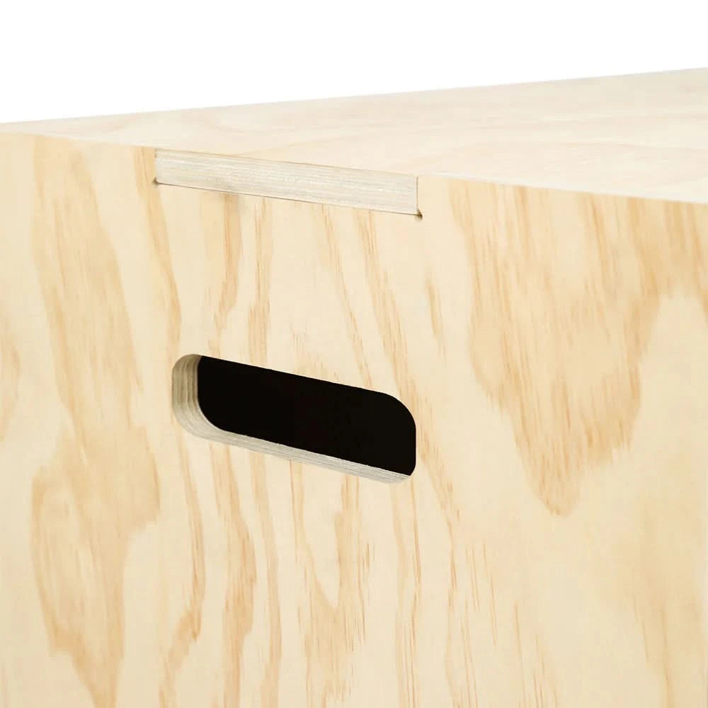 1441 Fitness 3 in 1 Wooden Plyo Box – 24 × 30 × 20 Inches