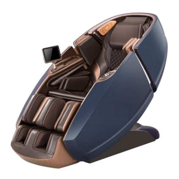 Rotai Gemini Massage Chair -Red Patented Technology For Dual Core Brown