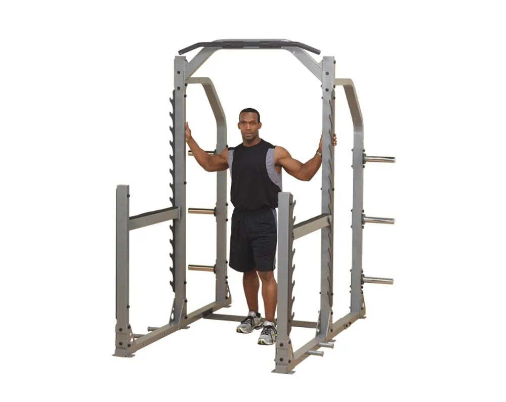 Body Solid SMR1000 Multi Squat Rack – Commercial Grade Power Rack