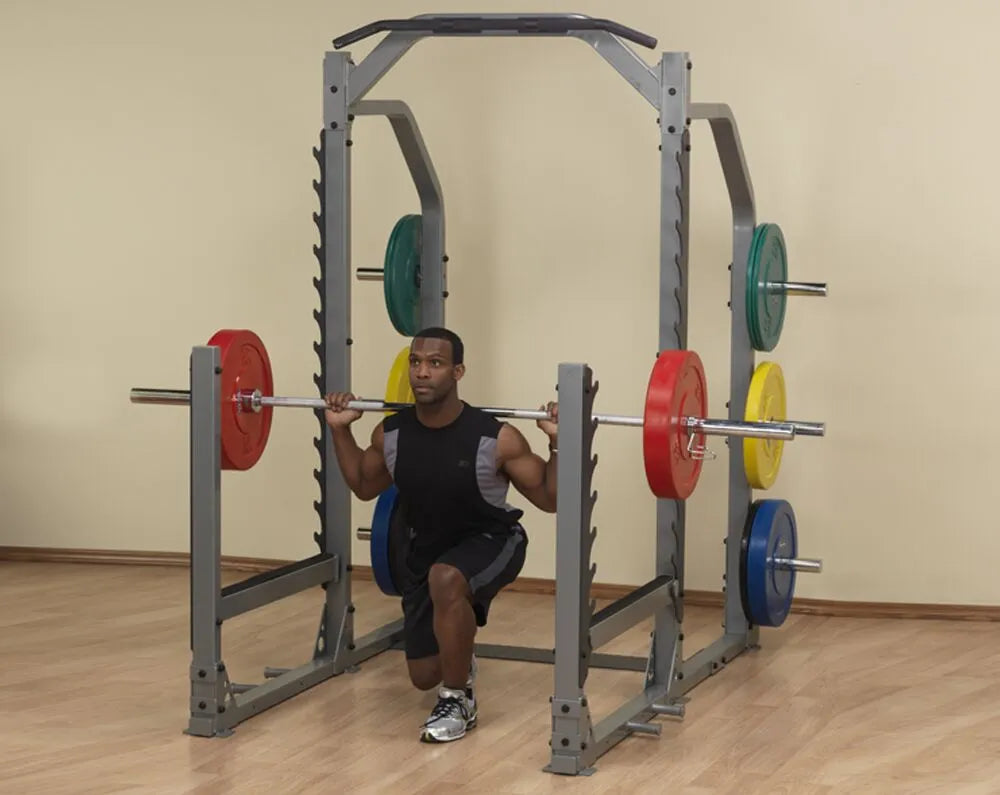 Body Solid SMR1000 Multi Squat Rack – Commercial Grade Power Rack